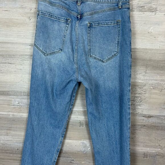 Torrid Blue Denim Jeans with Button Fly - Picture 3 of 6